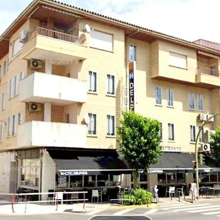 Hotel Delphos Moraleja Luaran gambar